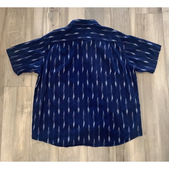 Orvis Blue Classic Fit Short Sleeve Button Up Shirt Size XXL - Picture 2 of 11